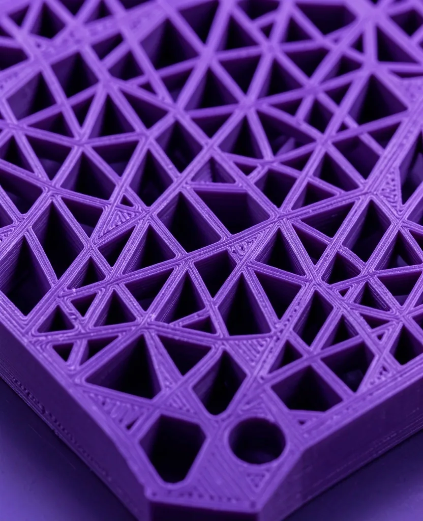 3D baskı dolgu yapısı ve katman kesiti