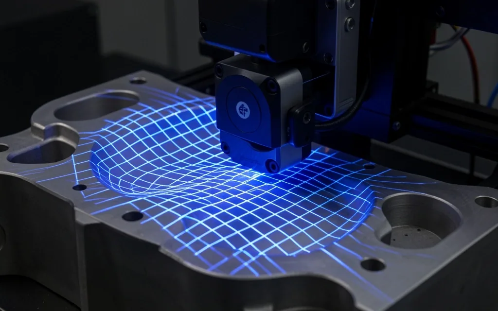 Tersine mühendislik için 3D tarama işlemi